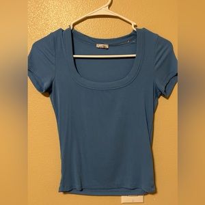 Blue cotton on shirt